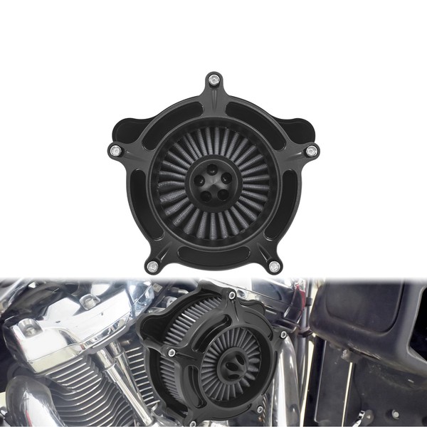 Air Filter Motorcycle Air Intake Air Cleaner Kit Compatible with