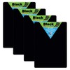 Flipside Products Black Dry Erase Boards, 9" x 12", Pack