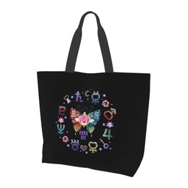 [MINIER] Sailor Moon Eco Bag, Women's Tote Bag, Shoulder Bag, Large Capacity Shopping Bag, Convenience Store Bag, Lightweight, Waterproof, Handbag, Shopping Bag, Multi-functional Portable Folding