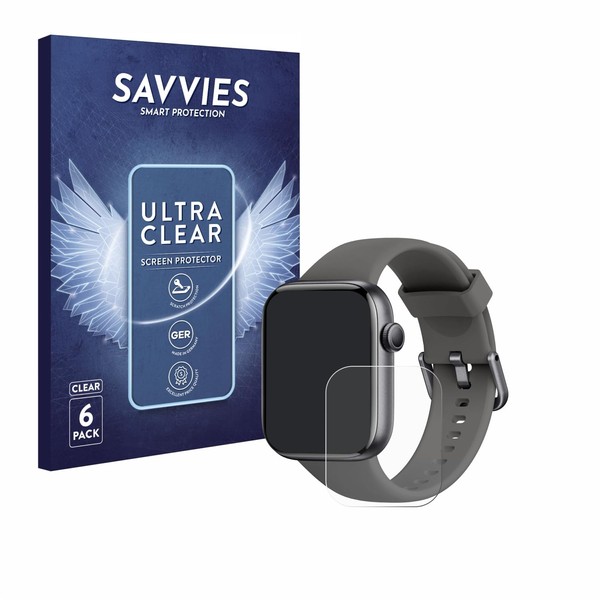 Savvies 6 Pack Screen Protector compatible with AcclaFit P5 1.85"