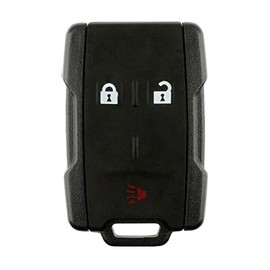 1x New Replacement Black Keyless Key Fob Remote Compatible With & Fits For Chevy GMC M3N32337100