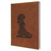 Patterned Side Profile Woman Notebook - Represents Beauty and Complexity