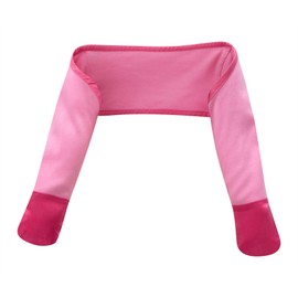 Scratch protection sleeves for itchy babies skin - cream and pink -