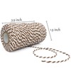 Cotton Twine Brown and White Baker String 2mm Thick 328