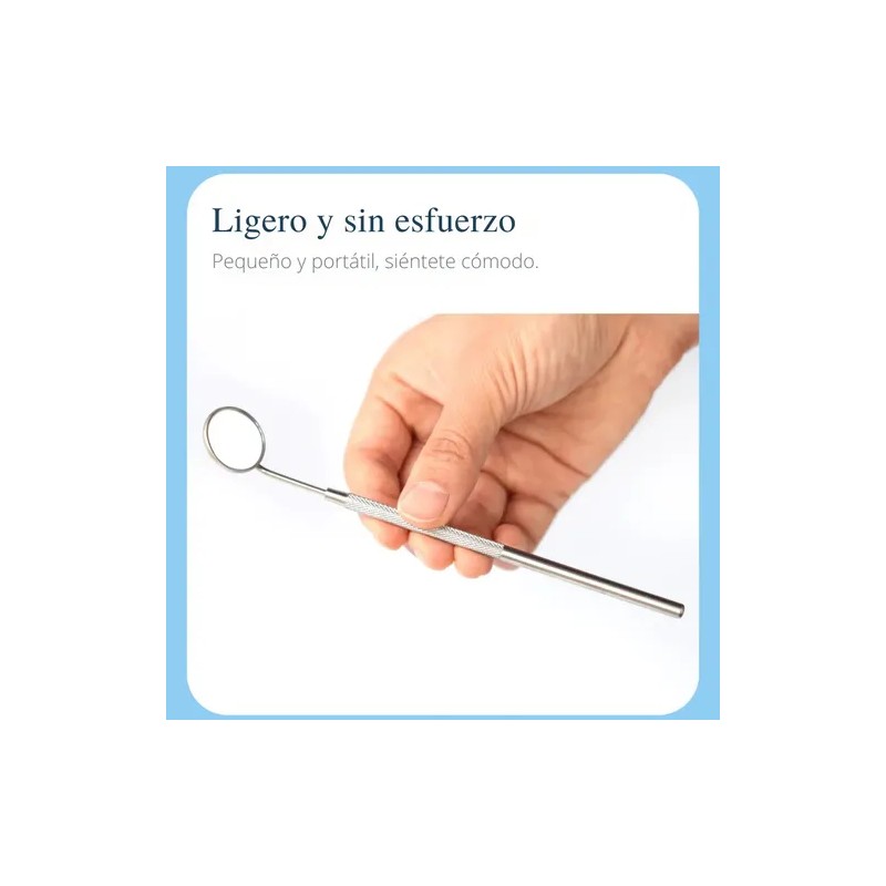 Cuidado Facial Set 3 Espejo Inspección Pestañas O Dientes F