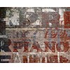 Wall Rogues WR50507 Warehouse Brick Mural, Grey, 9'10" x 7'10"
