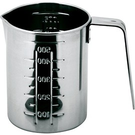 One Tundra Metal 18 – 8 Stainless Steel Nesting Measuring Cup Pint bmz4304