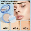 J Polvo Compact Tono 02 Beige Natural Fijador Mate ..