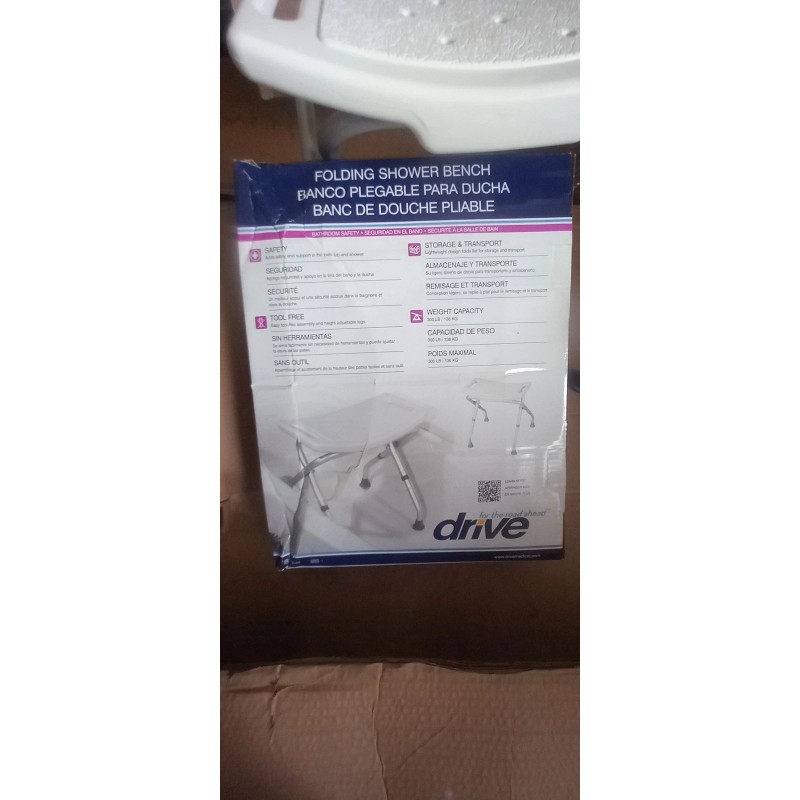 Driver Folding Shower Bench