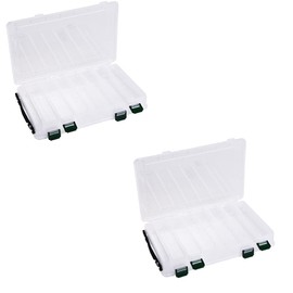 [pont du monde] Fishing Tackle Storage Lure Case Tackle Box Fishing Case Fishing (Set of 2) (14 Opens)