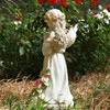 Garden Decor Angel Statue, Outdoor Patio Garden Sculptures & Statues,