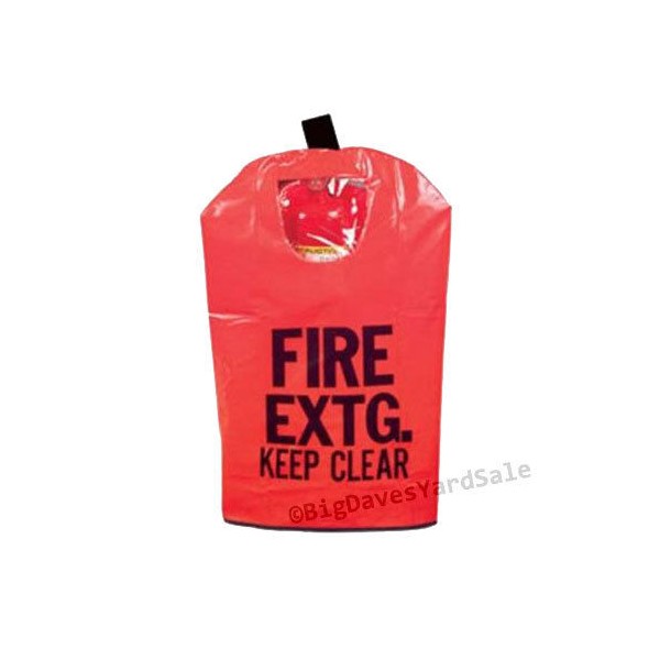 Unbranded/Generic FIRE EXTINGUISHER COVER (With Window) for 10 to 20lb.