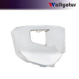 GXYWADY Front Bumper End Cap Passenger Side Right RH Chrome Steel without Parking Replacement for Tundra 2014 2015 2016 2017 2018 2019 2020 2021 Replacement for TO1005184 521120C040