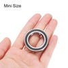 sourcing map 2pcs 24377-2RS Deep Groove Ball Bearings 24x37x7mm Chrome
