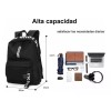 A&D Mochila urbana A&D 08 color negro diseño lisa 20L