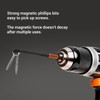 LOZAGU 21-Piece Hex Head Allen Wrench Drill Bit Set, Metric