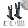AMTHKNO Heavy Duty Weed-Eater Rack Holder Carrier with Lockable Racks