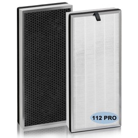 112 PRO Replacement Filter | Compatible with MA Series Air Purifier 112 PRO | 3-in-1 with Pre-Filter, HEPA 13, and Activated Carbon | 2-Pack