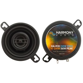 Harmony Audio HA-R35 Car Stereo Rhythm Series 3.5" Replacement 90W Speakers
