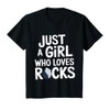 Kids Rocks Just a Girl Who Loves Rocks Geology Funny
