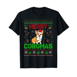 Merry Corgmas Christmas Corgi Lover Santa Corgi Sweater T-Shirt