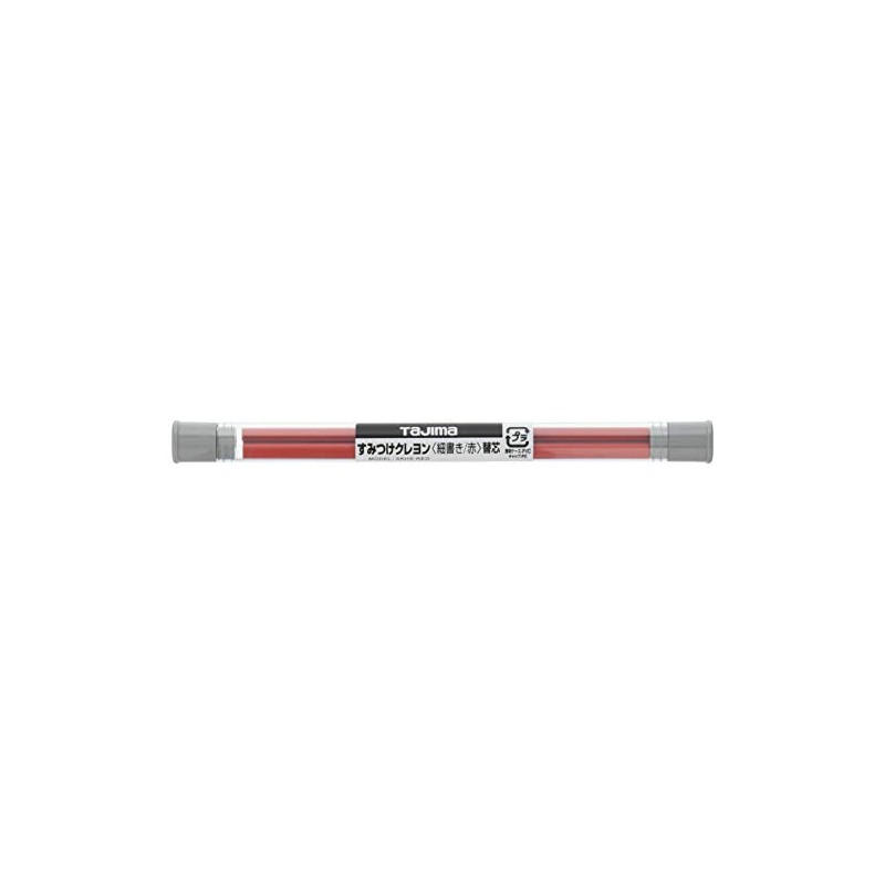 Tajima SKHS-RED Sumitsuke Crayons (Fine Point 0.16 inches (4.0 mm),