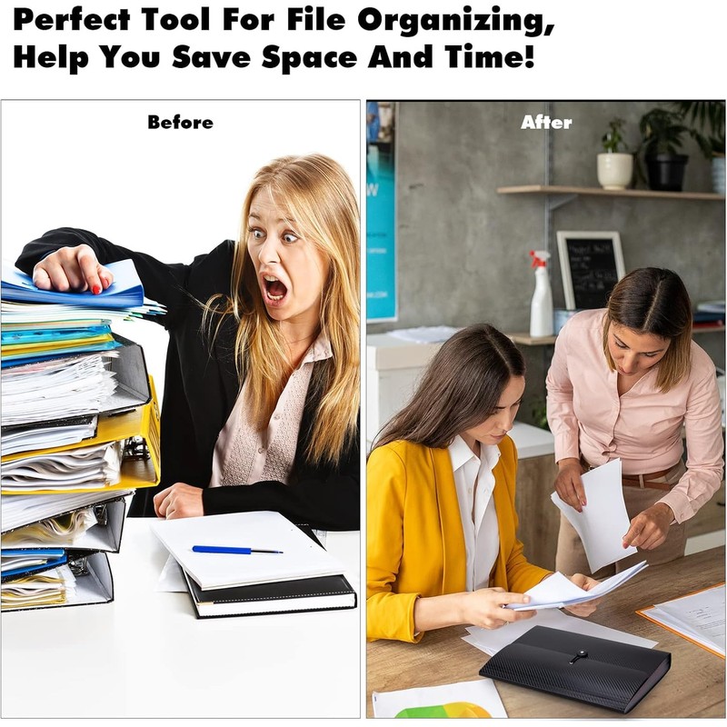 Document Folder A4, 25 Expanding Folder Rainbow Folder Accordion File