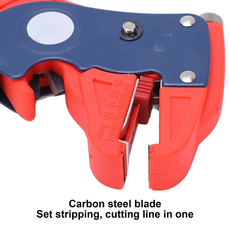 Automatic Wire Stripper Carbon Steel Adjustable Multifunctional Incisive Cable Stripper