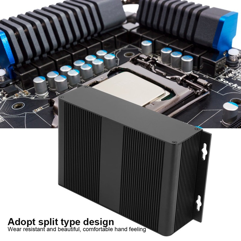 Printed Circuit Board Instrument Aluminum Cooling Box DIY Electronic Project