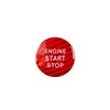 M.JVisun Red Ignition Starter Switch Sticker for Lexus ES GS