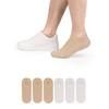 HUGH UGOLI Men Bamboo No Show Socks | Non Slip