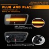 ZDEERAOTO LED Front&Rear Fender LED Side Marker Lights Kit for