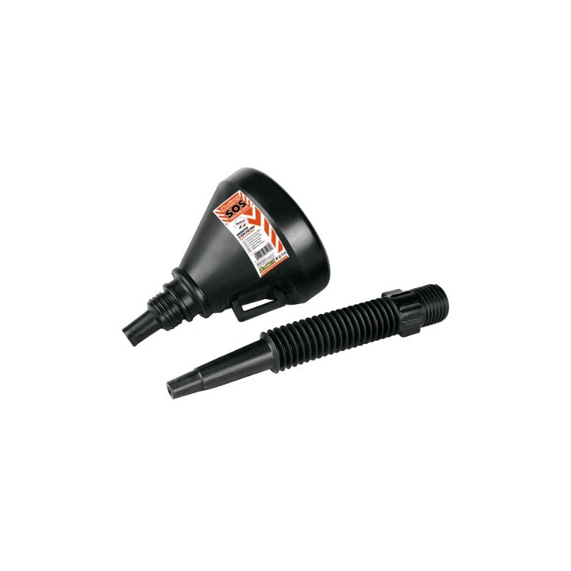 SOS 35185 Funnel with Sieve and Flexible Filler
