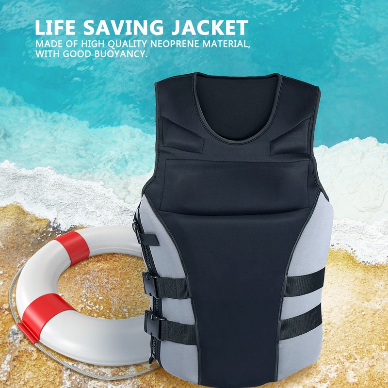 Life Saving Drifting Swimming Life Jacket Neoprene Vest for Kids