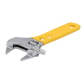 GETUHAND Extra Slim Jaw 4-Inch/5-Inch Adjustable Wrench, Black, Metal