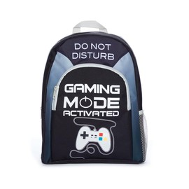 ThePyjamaFactory Do Not Disturb Gaming Mode Activated Boys Girls Gaming Backpack Gamer Rucksack Kids School Bag