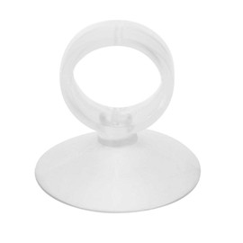 Pssopp 10 Pieces Aquarium Suction Cup Transparent Silica Gel Airline Pipe Holder Aquarium Suction Cup Air Line Pump Pipe Holder for Aquarium, Default