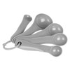 5-Piece Measuring Spoons Stackable Measuring Spoon Set Classic Plastic Measuring