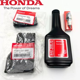 Honda Genuine Tune Up kit Honda Generator EU2000i Oil, Air Filter, Spark Plug