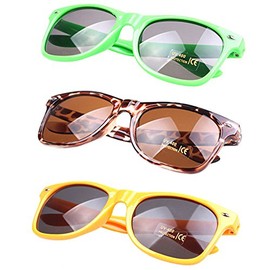 FancyG Classic Style UV 400 Protection Fashion Sunglasses Eyewear 3 Pieces Set 138