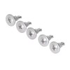 200Pcs Self Drilling Screw Stainless Steel Round Washer Head M4.8x13