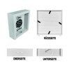Charcoal Frame Wooden Money Box Perfect for BBQ Fans Barbecue