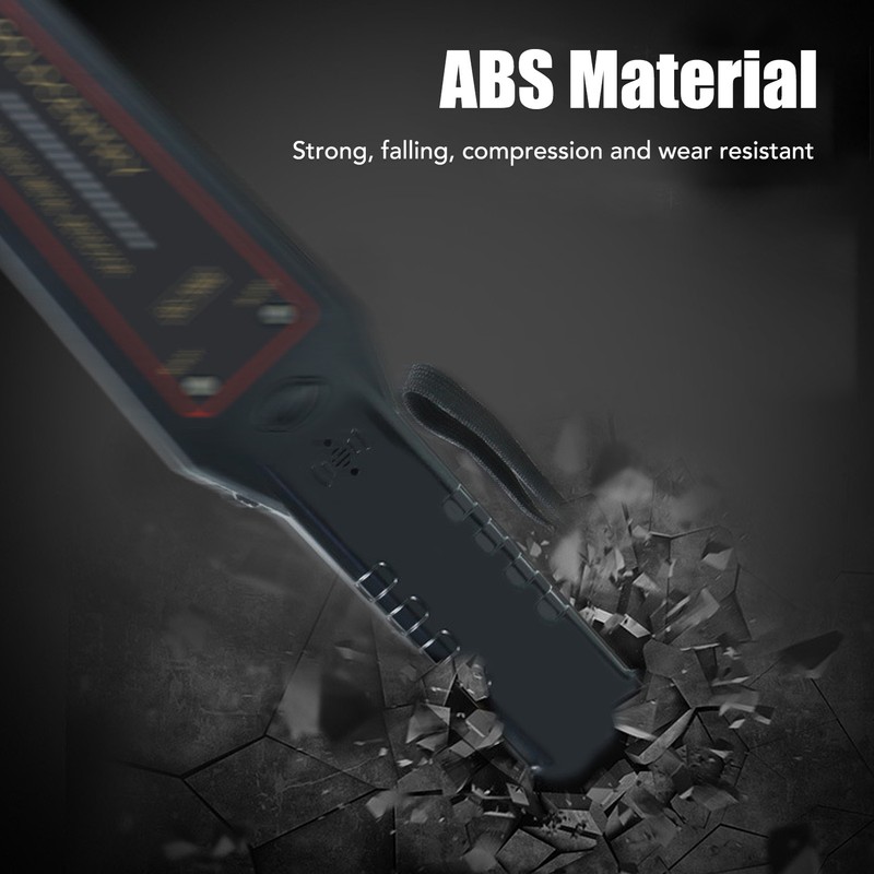 Handheld Metal Detector Portable Vibration Buzzer Security Detection Alarm with