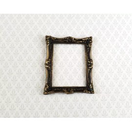 Unbranded Dollhouse Miniature Picture Frame Metal Antique Bronze for Paintings 1:12 Scale