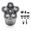 6D Electric Razor 5 in 1 Multifunctional Men Rechargeable Bald