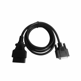 keisnoaja OBD2 Extension Cable Male to DB15P Male Diagnostic Extender Adapter Diagnostic Connector Cable OBD2 Diagnostic Extension OD7.0 16C Round Cable 50CM for Truck Scan Tool