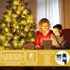 Fnwsja Fairy Lights Christmas Tree 400 LEDs Fairy Lights Remote