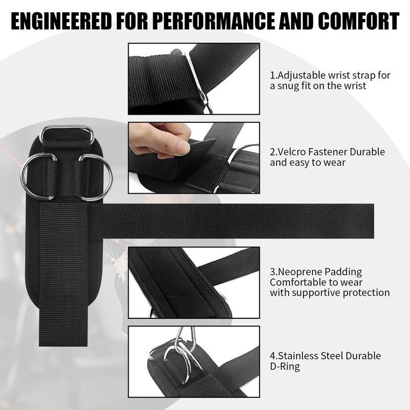 Gym Straps,Weight Lifting Wrist Wraps | Pull Ups Hand Grip