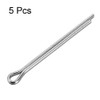 sourcing map Split Cotter Pin - 4mm x 50mm 304