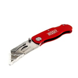 BESSEY D-BKAH Quick-Change Folding Utility Knife - Aluminum Handle
